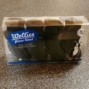 Canada pooch wellies lined waterproof dog boots size M